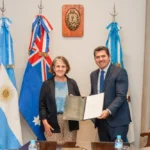 el gobernador marcelo orrego se reunió con la embajadora de Australia quien destacó el potencial de cooperación minera