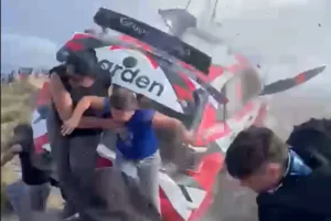 Tragedia en el Rally Sudamericano en Córdoba: un espetador fallecido.