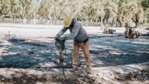 La obra en el Parque de Mayo inicia activamente con múltiples frentes de trabajo