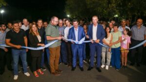 Orrego inauguró la repavimentación de arterias claves para los vecinos del barrio STOTAC