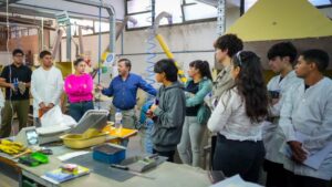 Futuros profesionales mineros realizaron prácticas en Procesamiento de Minerales