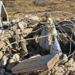 atentado contra el patrimonio: rompieron la gruta de sierras azules en un acto de vandalismo