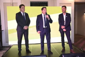 el gobernador marcelo Orrego presentó ArgOliva 2026 en Buenos Aires