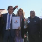el gobernador marcelo Orrego : entregó viviendas en Ullum: 105 familias accedieron a su casa propia
