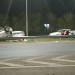 Tremendo vuelco en plena Ruta 40