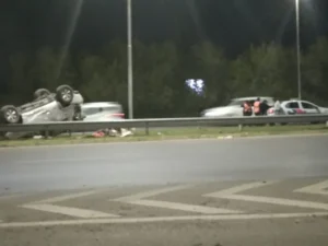 Tremendo vuelco en plena Ruta 40