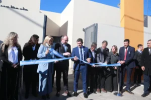 el gobernador marcelo Orrego inauguró el nuevo CIC de Sierras de Marquesado en rivadavia