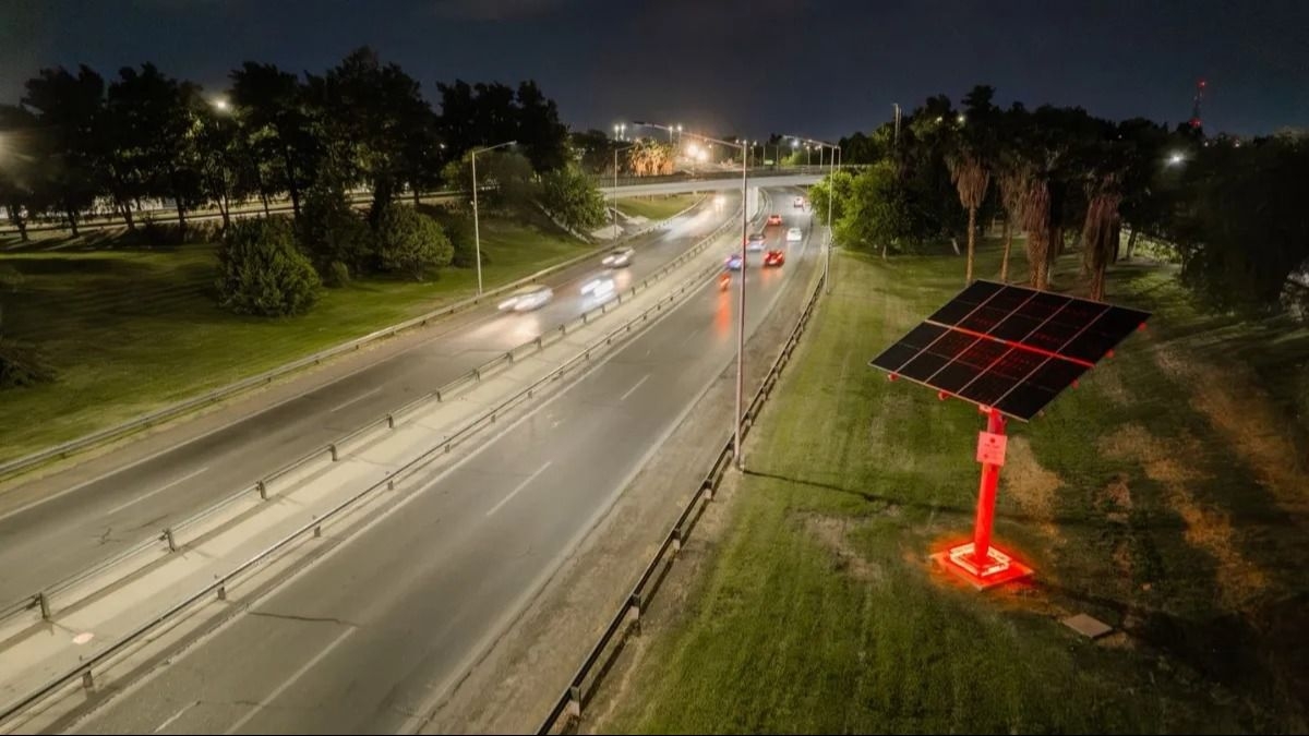 La Circunvalación y rutas de Sarmiento tendrán nuevas luminarias