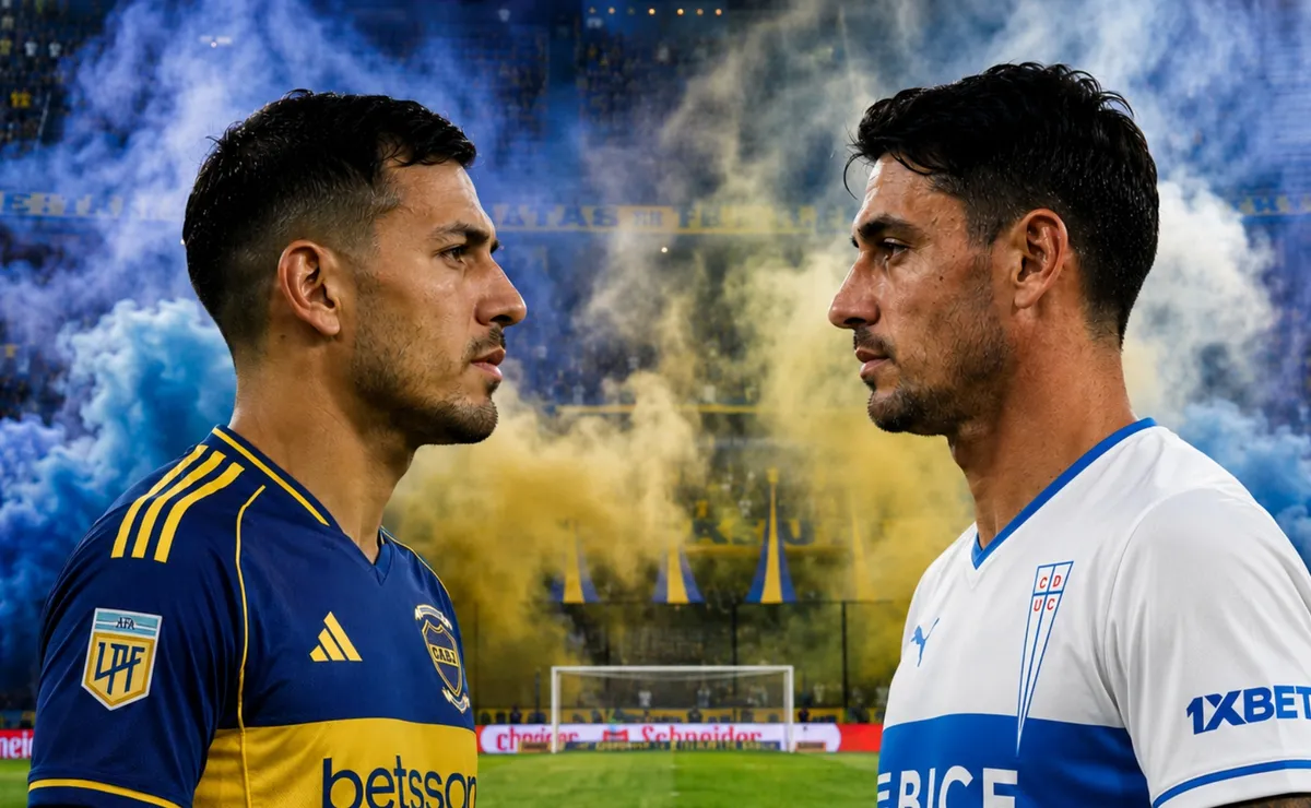Boca recibe a Universidad Católica por la Libertadores.