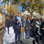 el gobernador marcelo orrego                                dijo este 25 de mayo, el futuro y los valores se construyen con educación,cultura y cuidando la libertad.