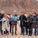 Calingasta: Orrego y autoridades de Glencore inauguraron dos puentes para potenciar el desarrollo productivo