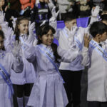 Estudiantes de Santa Lucía prometieron lealtad a la Bandera