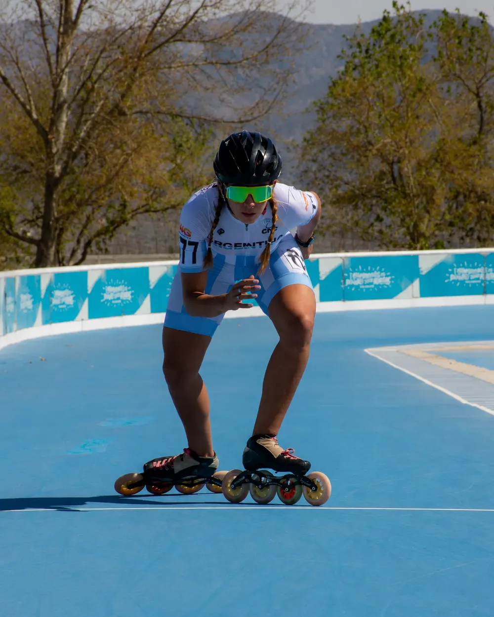 Fernanda Illanes, confirmada en la Selección argentina para los Juegos Suramericanos de Patín Carrera