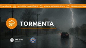 Alerta meteorológica N° 27/26 – Tormenta y Nevada