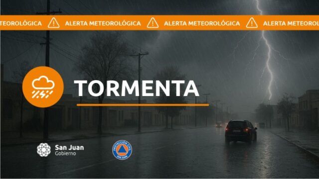 Alerta meteorológica N° 27/26 – Tormenta y Nevada