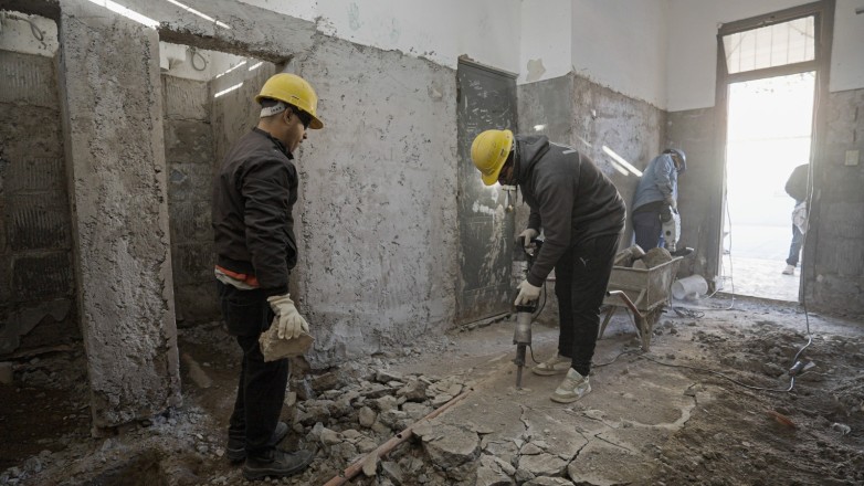 Durante el receso invernal, avanzan el mantenimiento en 160 escuelas