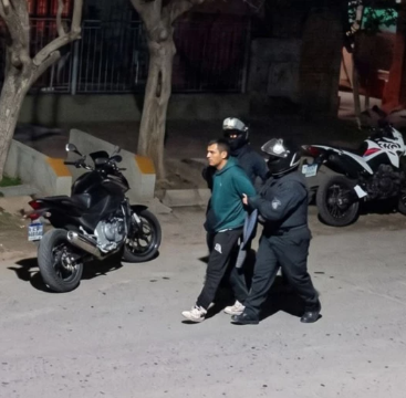 La dramática detención de Matías Ezequiel Marín en Villa Obrera