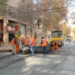 Avanza la pavimentación del microcentro con nuevos frentes de obra en Capital