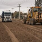 Ya está en marcha la obra de pavimentación de calle Mendoza Vieja, un nuevo paso para mejorar la conectividad de Sarmiento