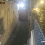 Así escapaba el conductor que atropelló y mató a una mujer en Rawson