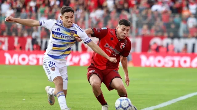 Boca reaccionó a tiempo por los ‘pibes’ y rescató un empate ante Newell’s en Rosario