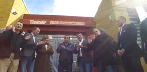 Orrego anunció en Iglesia la construcción del primer parque solar híbrido comunitario de San Juan