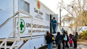 Angaco suma controles y estudios preventivos con las Unidades Sanitarias Móviles