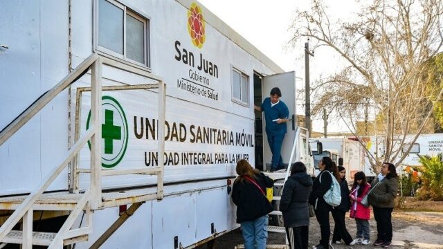 Angaco suma controles y estudios preventivos con las Unidades Sanitarias Móviles