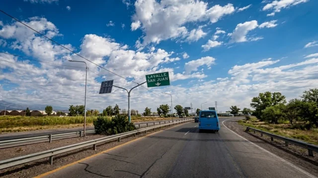 Nación reactiva un importante tramo de la autovía Mendoza hacia San Juan