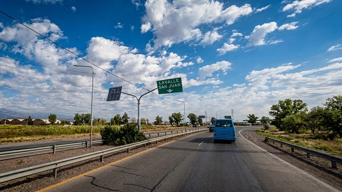 Nación reactiva un importante tramo de la autovía Mendoza hacia San Juan