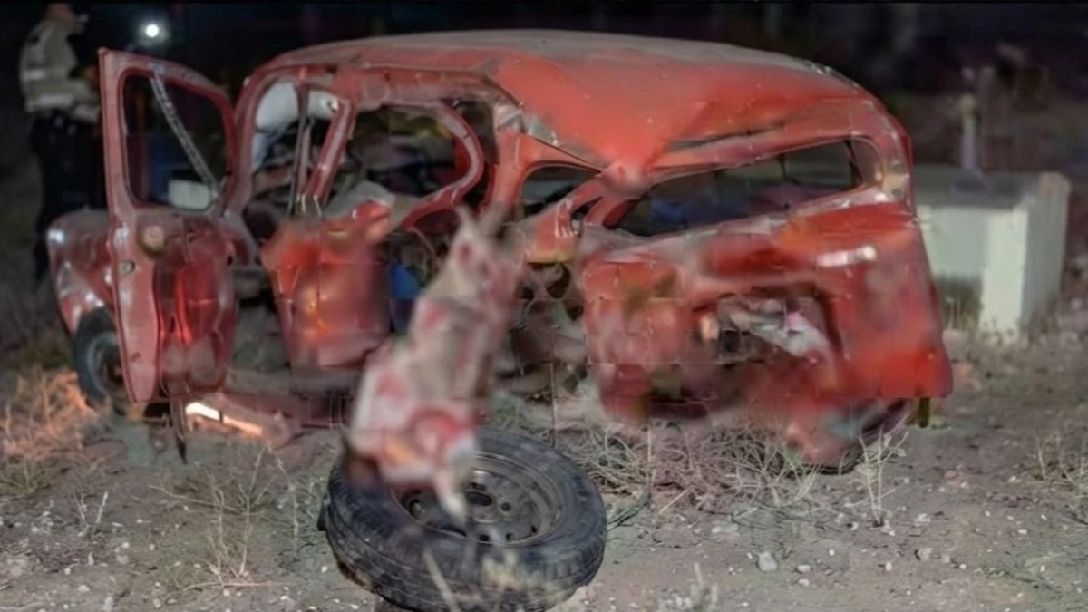 Un muerto en un choque entre dos autos en Ruta 20: hay un policía involucrado