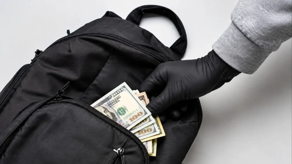 No cerró con llave y le robaron una mochila con $5.500.000 de su casa en Rivadavia