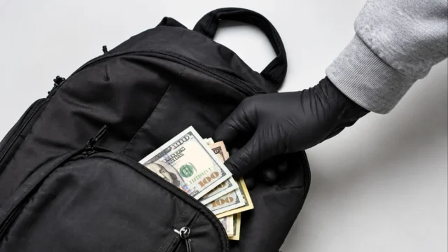 No cerró con llave y le robaron una mochila con $5.500.000 de su casa en Rivadavia