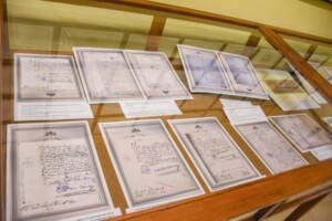 Una muestra reúne documentos inéditos sobre San Martín y Sarmiento