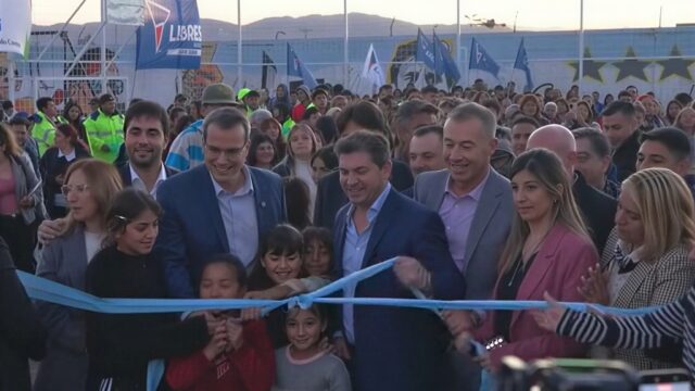 El gobernador Orrego anunció la repavimentación de una importante calle de Rawson