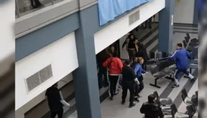 El inesperado balance de los daños tras la violenta disputa en el hall del Hospital Rawson