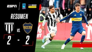Boca Juniors no logró sostener la ventaja y Gimnasia de Mendoza se lo empató sobre el final en un electrizante partido
