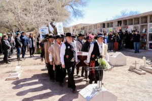 El Chango Huaqueño ya descansa en su vallecito emotivo regreso a la tierra que lo vio nacer        Huaco Jáchal