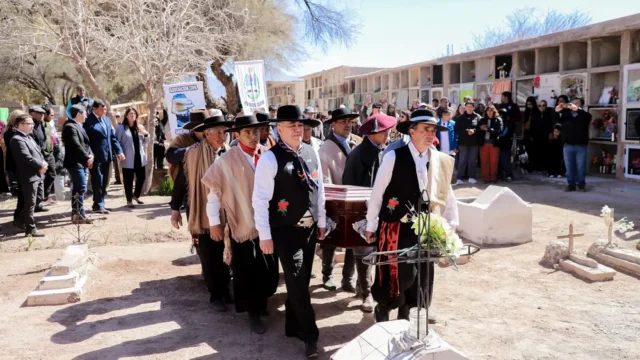 El Chango Huaqueño ya descansa en su vallecito emotivo regreso a la tierra que lo vio nacer        Huaco Jáchal