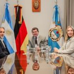 Orrego recibió al cónsul honorario de Alemania para la Región de Nuevo Cuyo
