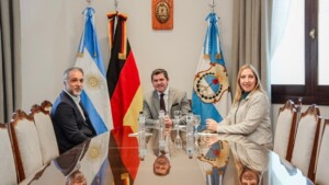 Orrego recibió al cónsul honorario de Alemania para la Región de Nuevo Cuyo