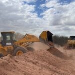 Hidráulica avanza con el encauzamiento del río Bermejo para mitigar el riesgo de ingreso de agua al pueblo