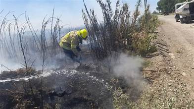 Provocó incendios en varios departamentos el Zonda  en San Juan